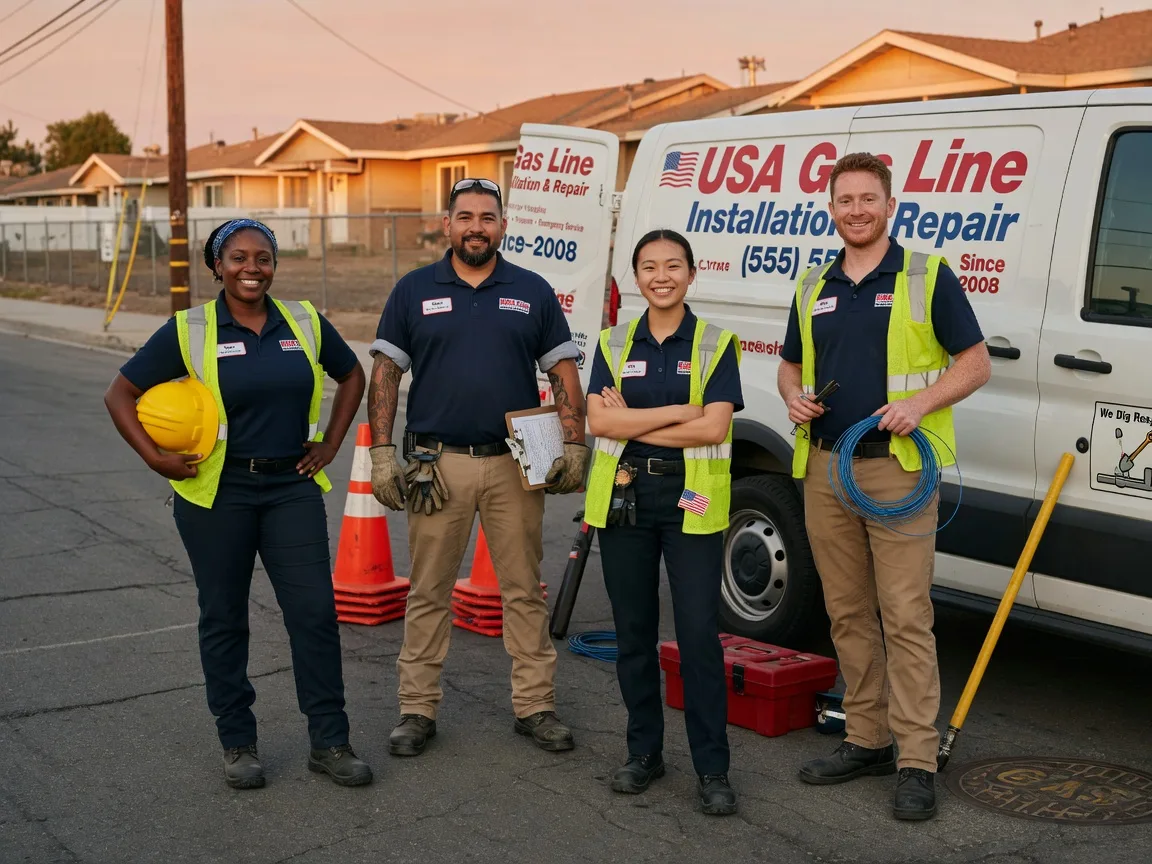 Gas Line Installation company in Covington, MI
